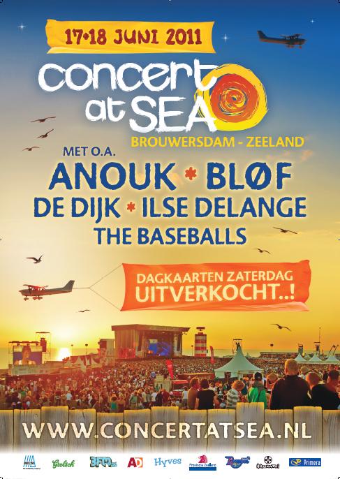 Concert At sea brouwersdam